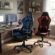 Adjustable Leather Gaming/Study Chair - 5