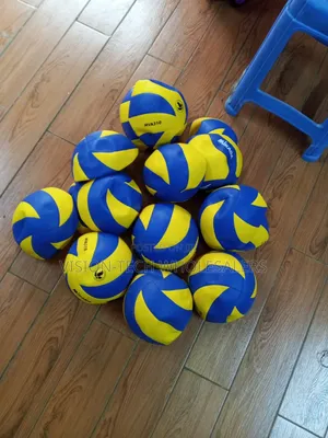 Mikasa Blue and Yellow Quality Volleyball