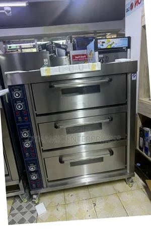 Euromax Deck Oven 3 Deck 6 Trays Comes With Free Trays