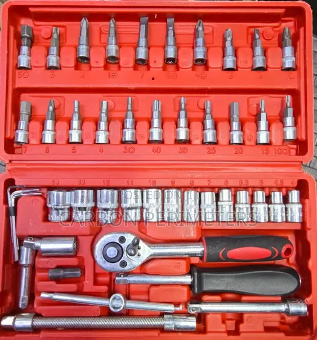 46pc Ratchet Spanner Set - 1