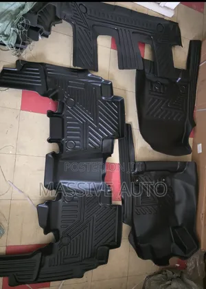 Heavy Duty 5D TPE Floor Mats kwa Toyota Land Cruiser Prado