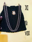 Mkoba wa Crocheted wa Mabegani - Kijani - 1