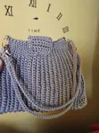 Mkoba wa Crocheted wa Mabegani - Kijani - 2