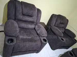 Used 5-Seater Semi Recliner Sofa Set