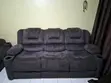 Used 5-Seater Semi Recliner Sofa Set - 2