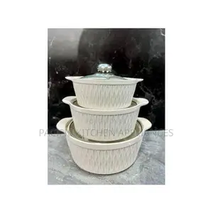High Quality 3-in-1 Ceramic Soup Pots