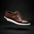 John Foster Casual Brown Lace-Up Shoes - 2