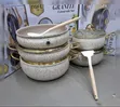 Amberay 11-Piece Granite Casserole Set - 1