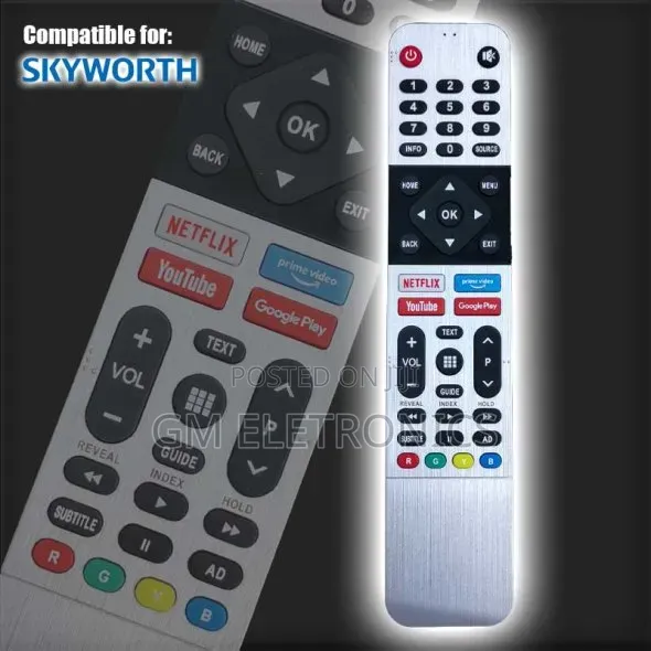 Remote Replacement ya Skyworth TV kwa Mfululizo wa G2 & S3N - 1