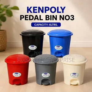 Kenpoly Pedal Bin No. 3 - 6 Litres