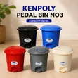 Kenpoly Pedal Bin No. 3 - 6 Lita - 2