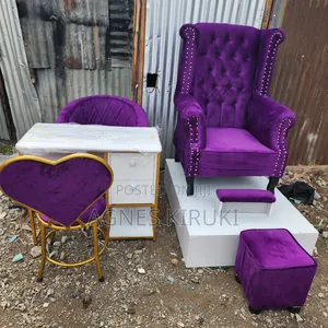 Pedicure Chair and Manicure Set - Brand New