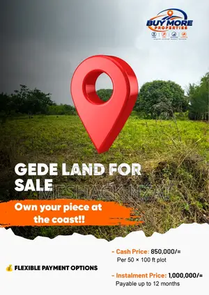 Gede 50x100 Ft Plots for Sale