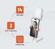 Porodo Lifestyle Lumisnap Foldable RGB Fill Light na Simu Stand - 2