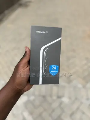 Samsung Galaxy S26 FE Mpya 256GB Nyeusi
