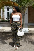 Chichi House of Fashion Geometric Ankara Wide Leg Pants - 2
