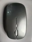 Silver Ergonomic Wireless Mouse - 1