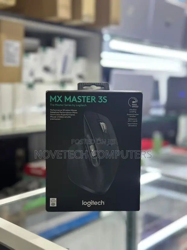 Logitech MX Master 3S Wireless Mouse - 1