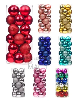Christmas Ornament Balls - Mapambo ya Sikukuu
