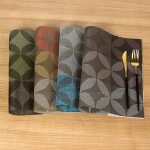 6pcs Table Mats za Kifahari