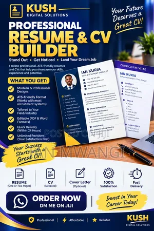 Professional CV & Resume Writing Services in Kenya