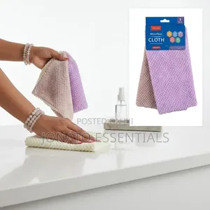Set ya Vitambaa vya Kusafishia vya Microfiber - Vipande 3