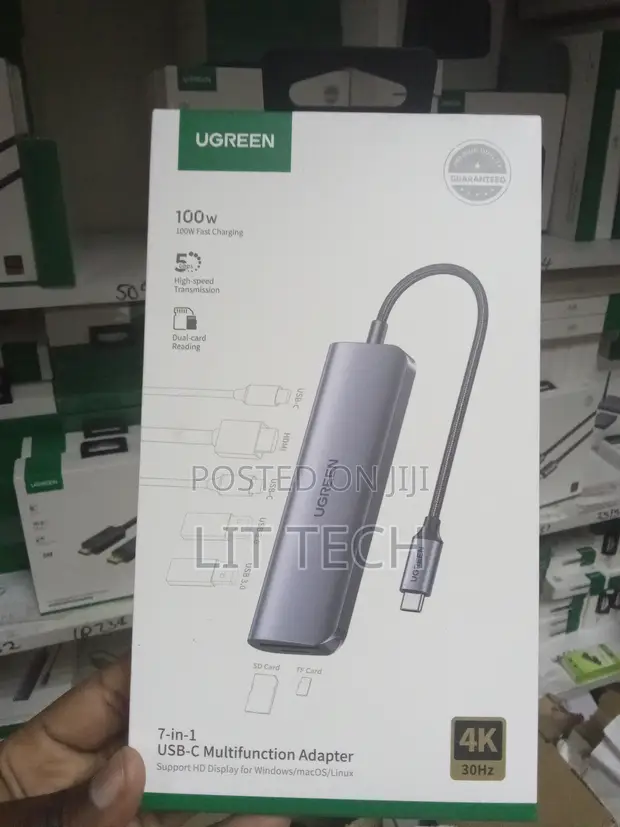 Ugreen 7-in-1 USB-C Multifunction Adapter (CM195) - 1
