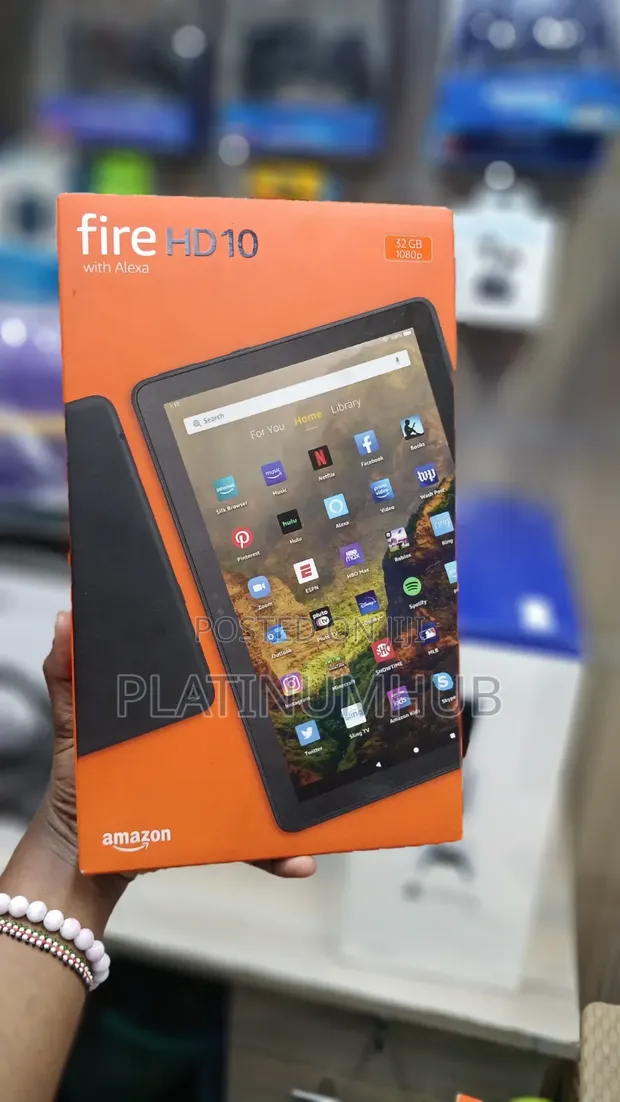 New Amazon Fire HD 10 (2021) 1TB Black - 1