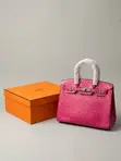 Brand New Hermes 30cm Birkin Bag (Ostrich Leather Detail) - 1