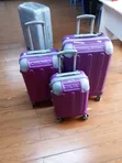 3-in-1 ABS Suitcase Briefcase Travel Set - 1