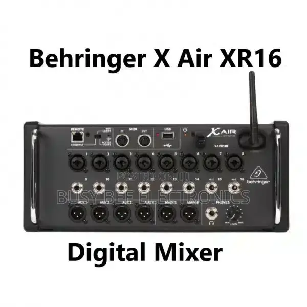 Behringer X Air XR16 Tablet-Controlled Digital Mixer - 1