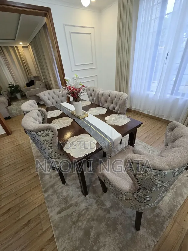 7-Seater Sofas and 6-Seater Dining Table - 1