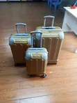 3-in-1 Luxurious Fibre Hardshell Spinner Suitcases - 2
