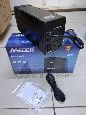 Mecer 650VA UPS (ME-650-VU) 360W Nguvu ya Akiba