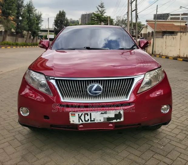 Lexus RX 450h 2010 Red - 1