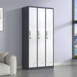 3-Door Metal Storage Cabinet - 1