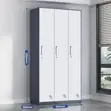 3-Door Metal Storage Cabinet - 3
