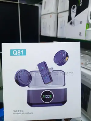 Q81 Wireless Dual Lavalier Microphone Set