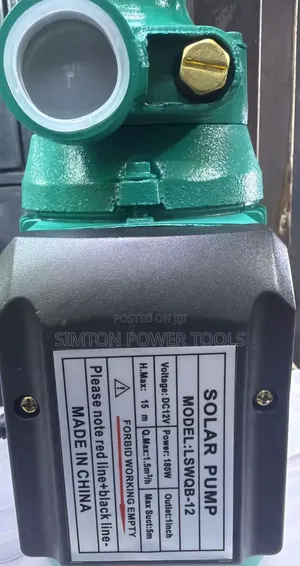 Model LSWQB-12 DC 12V 180W Solar Water Pump