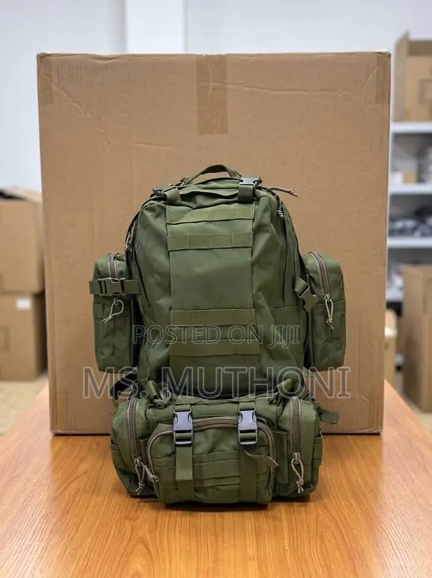 50L 4-in-1 MOLLE Tactical Backpack - 1