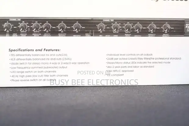 DBX 234xl Crossover - 1