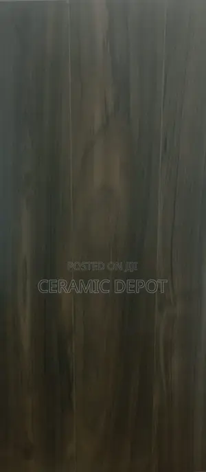 G.Vitrified Floor Tiles Africa Black Wood Matt 20x120cm
