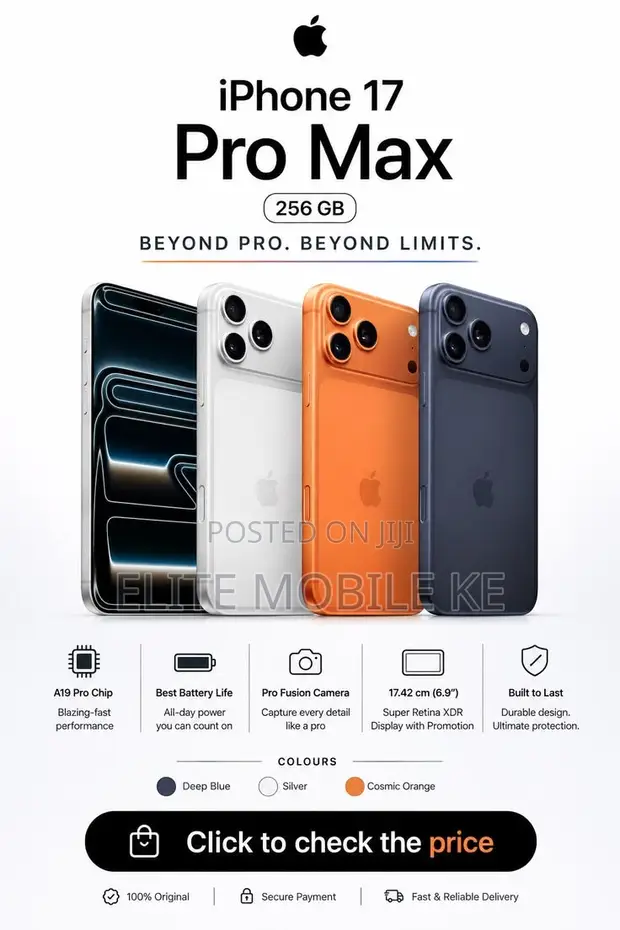 iPhone 17 Pro Max 256GB (eSIM) - 1