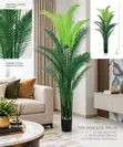 Artificial Palm Tree 1.8M Indoor Plant Home Decor - 2