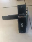 Kifunga Mlango wa Mbao GJS - Nyeusi/Fedha - 3
