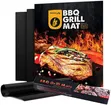 BBQ Grill Mat - Inaweza Kutumiwa Tena na Haishiki Chakula - 1