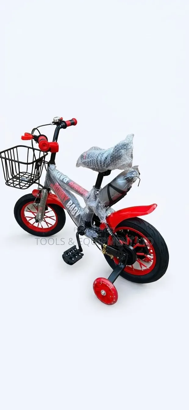 Bmax Kids BMX Bike with Training Wheels - Size 12 - 1