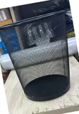 9L Metallic Mesh Dust Bin - Black - 2