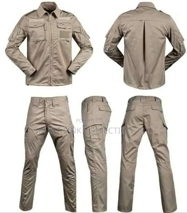 Brown Tactical Outdoor/Combat Uniform Set - 1