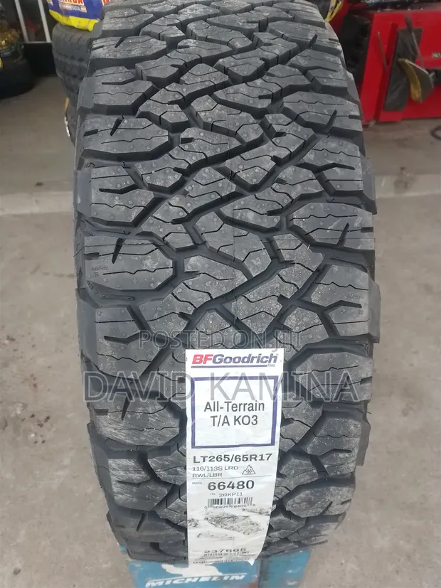 Matairi ya BFGoodrich 265/65 R17 - 1
